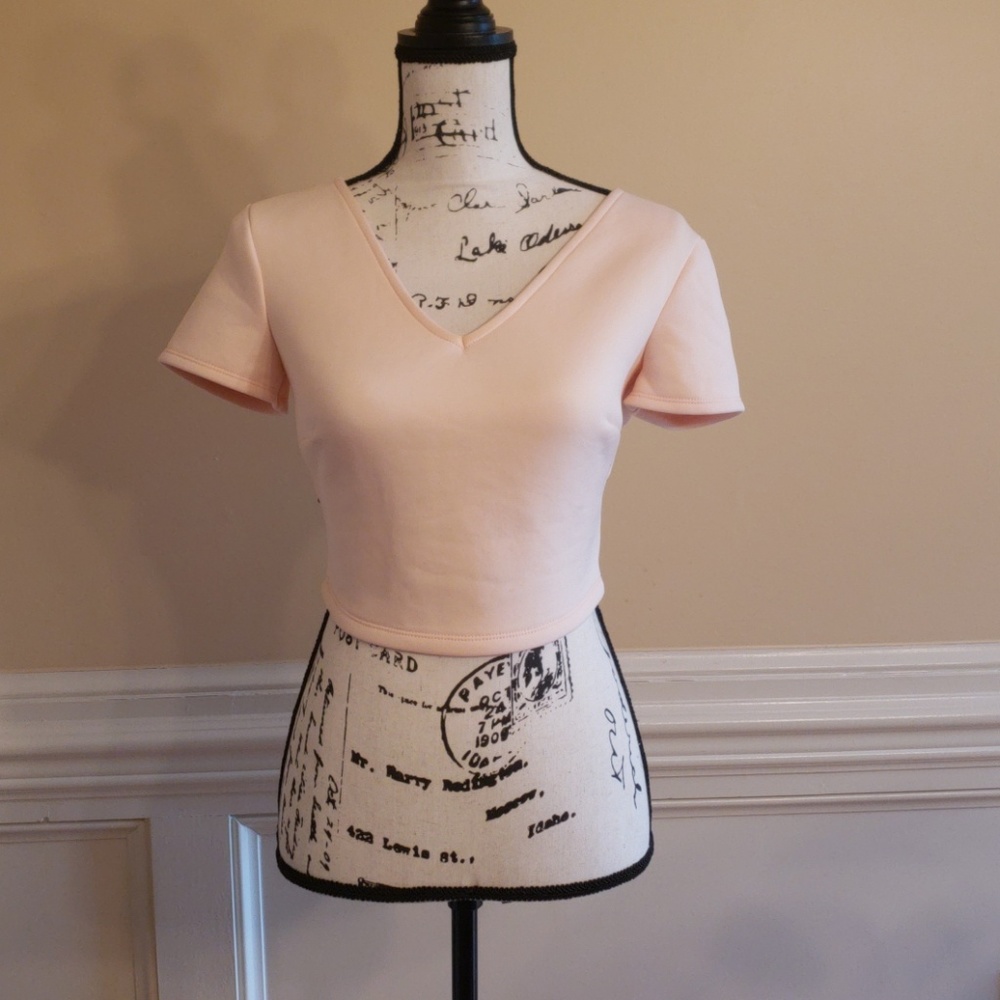ASOS Pink Crop Top